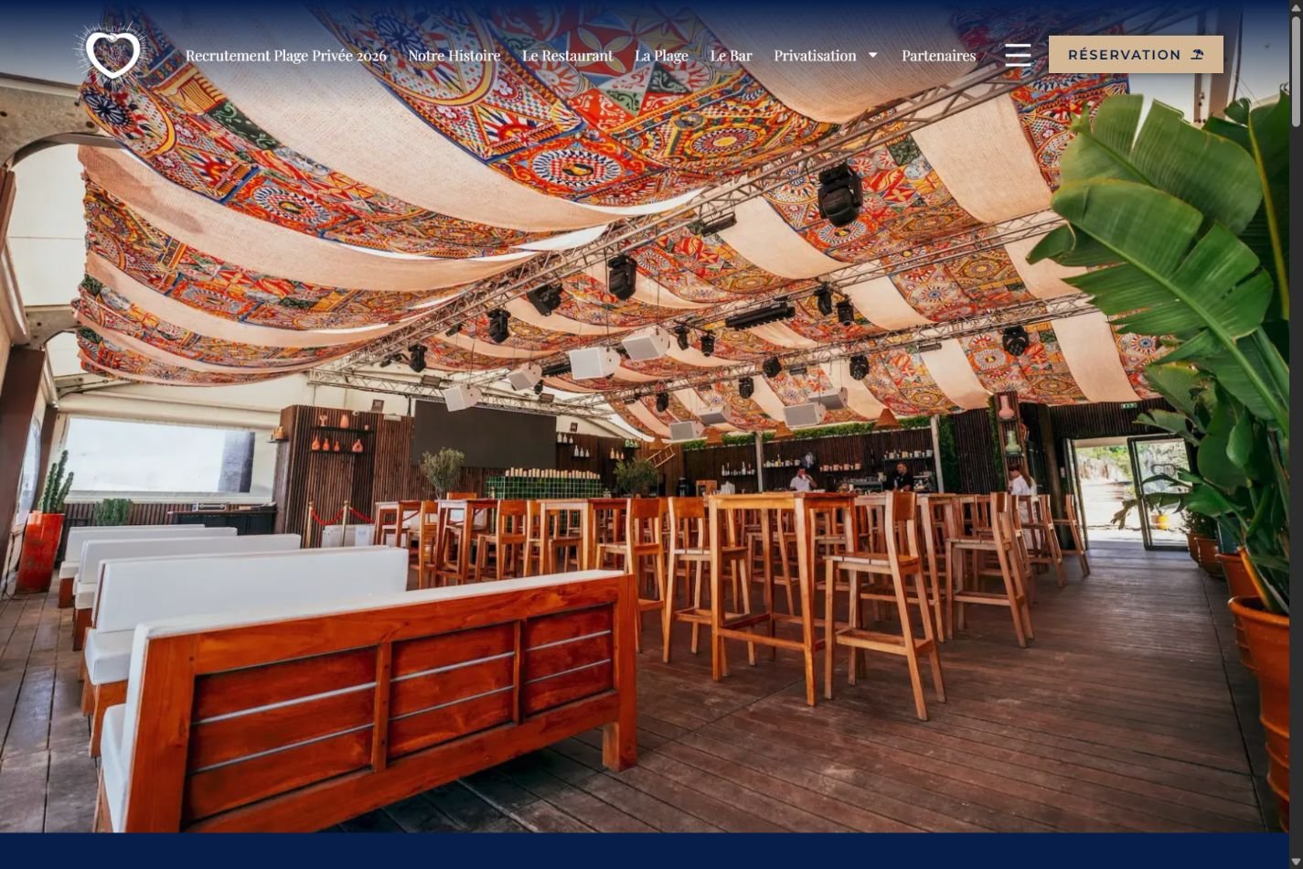 Capture ordinateur du site La Voile Bleue