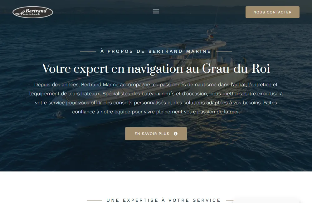 Capture : Bertrand Marine · À propos