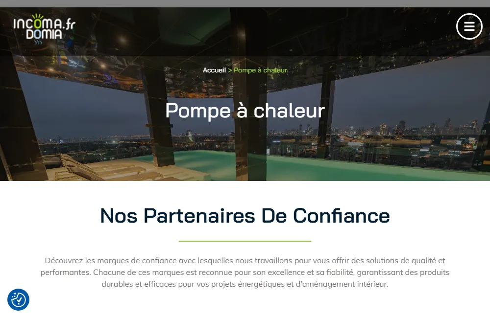 Capture : Incoma Domia · Pompe à chaleur