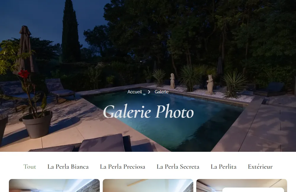 Capture : La Perla Bianca · Galerie