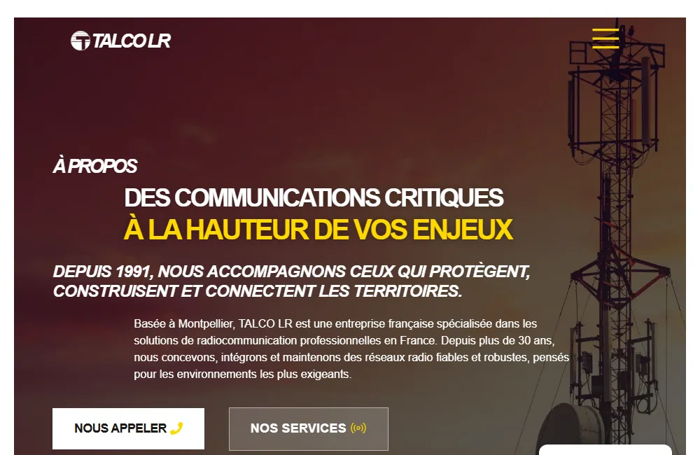 Capture : TALCO LR · À propos