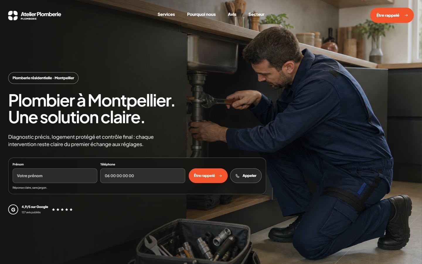 Maquette de démonstration · Artisan