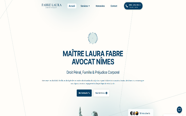 Site Maître Laura Fabre
